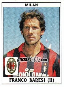 Cromo Franco Baresi - Calciatori 1989-1990 - Panini