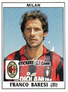 Sticker Franco Baresi - Calciatori 1989-1990 n. 237 - Panini
