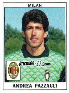 Figurina Andrea Pazzagli - Calciatori 1989-1990 - Panini