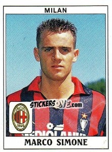 Sticker Marco Simone - Calciatori 1989-1990 - Panini
