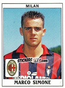 Sticker Marco Simone - Calciatori 1989-1990 n. 246 - Panini