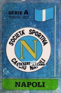 Figurina Stemma - Calciatori 1989-1990 - Panini