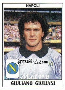 Sticker Giuliano Giuliani - Calciatori 1989-1990 n. 251 - Panini