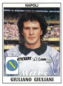 Figurina Giuliano Giuliani - Calciatori 1989-1990 - Panini