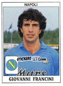 Sticker Giovanni Francini - Calciatori 1989-1990 n. 253 - Panini