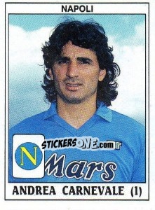 Sticker Andrea Carnevale - Calciatori 1989-1990 - Panini