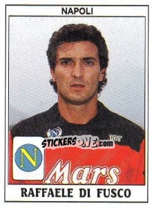 Cromo Raffaele Di Fusco - Calciatori 1989-1990 - Panini
