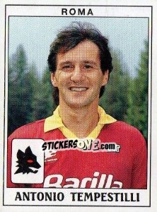 Sticker Antonio Tempestilli - Calciatori 1989-1990 - Panini