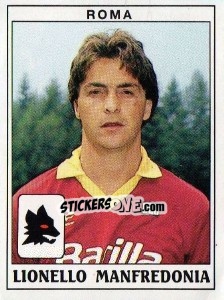 Cromo Lionello Manfredonia - Calciatori 1989-1990 - Panini
