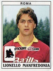 Sticker Lionello Manfredonia - Calciatori 1989-1990 n. 273 - Panini