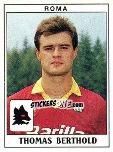 Sticker Thomas Berthold - Calciatori 1989-1990 - Panini