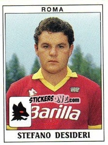 Figurina Stefano Desideri - Calciatori 1989-1990 - Panini