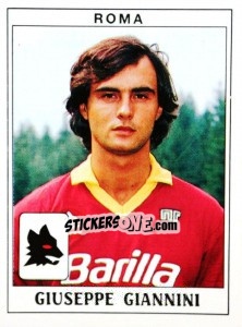 Cromo Giuseppe Giannini - Calciatori 1989-1990 - Panini