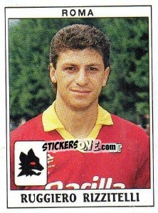 Cromo Ruggiero Rizzitelli - Calciatori 1989-1990 - Panini
