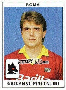 Sticker Giovanni Piacentini - Calciatori 1989-1990 n. 284 - Panini