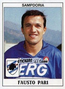 Sticker Fausto Pari - Calciatori 1989-1990 n. 292 - Panini