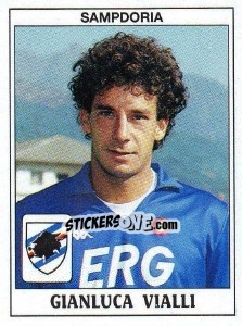 Sticker Gianluca Vialli - Calciatori 1989-1990 - Panini