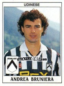 Cromo Andrea Bruniera - Calciatori 1989-1990 - Panini