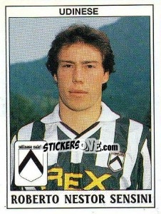 Figurina Roberto Nestor Sensini - Calciatori 1989-1990 - Panini