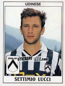 Cromo Settimio Lucci - Calciatori 1989-1990 - Panini