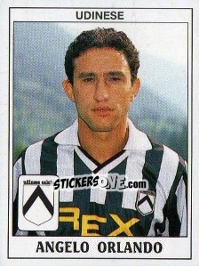 Sticker Angelo Orlando - Calciatori 1989-1990 - Panini