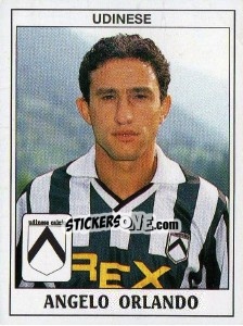 Sticker Angelo Orlando - Calciatori 1989-1990 n. 315 - Panini