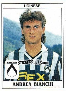 Sticker Andrea Bianchi - Calciatori 1989-1990 n. 322 - Panini