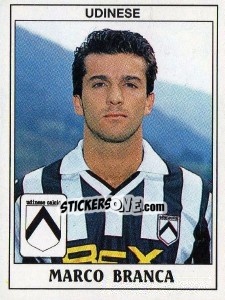 Sticker Marco Branca - Calciatori 1989-1990 - Panini