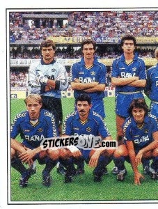 Figurina Squadra - Calciatori 1989-1990 - Panini