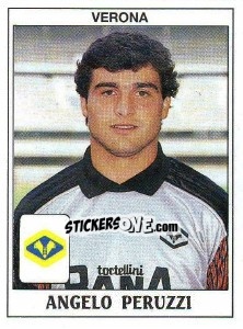 Sticker Angelo Peruzzi - Calciatori 1989-1990 n. 327 - Panini
