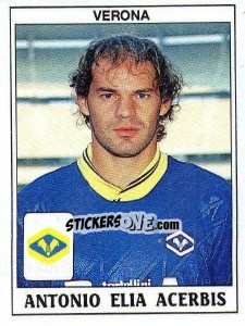 Sticker Antonio Elia Acerbis - Calciatori 1989-1990 - Panini