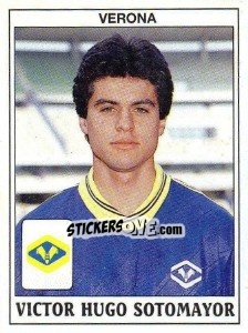 Sticker Victor Hugo Sotomayor - Calciatori 1989-1990 n. 331 - Panini