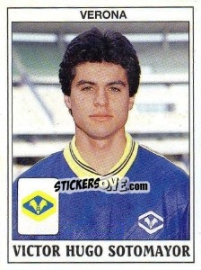 Figurina Victor Hugo Sotomayor - Calciatori 1989-1990 - Panini