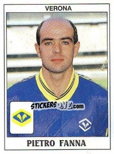Sticker Pietro Fanna - Calciatori 1989-1990 n. 333 - Panini