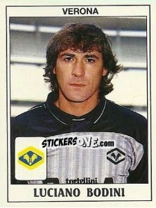 Sticker Luciano Bodini - Calciatori 1989-1990 n. 338 - Panini
