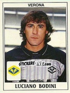 Figurina Luciano Bodini - Calciatori 1989-1990 - Panini