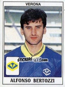 Sticker Alfonso Bertozzi - Calciatori 1989-1990 n. 339 - Panini