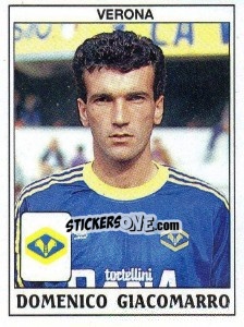 Sticker Domenico Giacomarro - Calciatori 1989-1990 n. 341 - Panini
