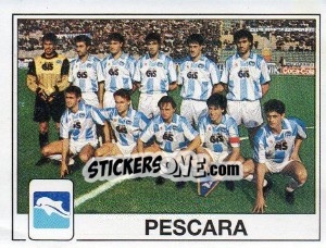 Figurina Squadra - Calciatori 1989-1990 - Panini