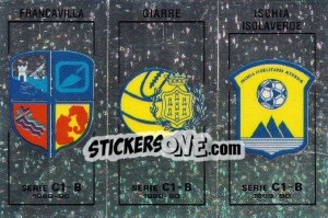 Sticker Stemma Francavilla / Giarre / Ischia Isolaverde - Calciatori 1989-1990 - Panini