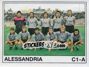 Cromo Squadra Alessandria - Calciatori 1989-1990 - Panini