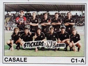 Figurina Squadra Casale - Calciatori 1989-1990 - Panini