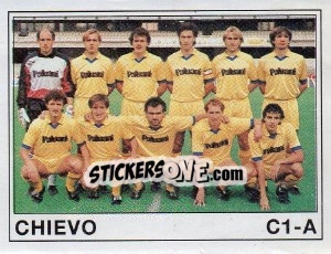 Cromo Squadra Chievo - Calciatori 1989-1990 n. 520 - Panini