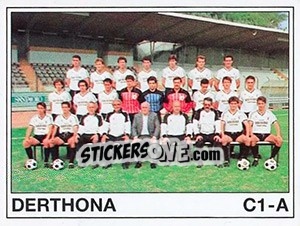 Figurina Squadra Derthona - Calciatori 1989-1990 - Panini
