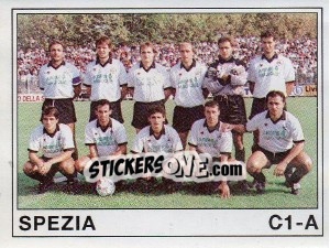 Sticker Squadra Spezia - Calciatori 1989-1990 - Panini
