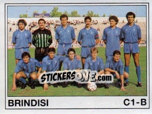 Figurina Squadra Brindisi