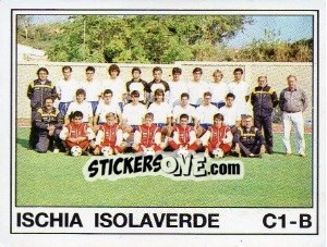 Sticker Squadra Ischia Isolaverde