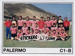 Sticker Squadra Palermo - Calciatori 1989-1990 - Panini