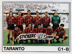 Sticker Squadra Taranto - Calciatori 1989-1990 - Panini