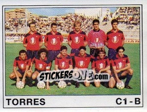 Sticker Squadra Torres - Calciatori 1989-1990 n. 550 - Panini